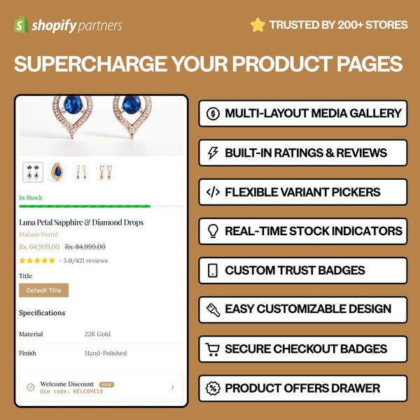 Jewel by Untamed - For Jewelery Stores