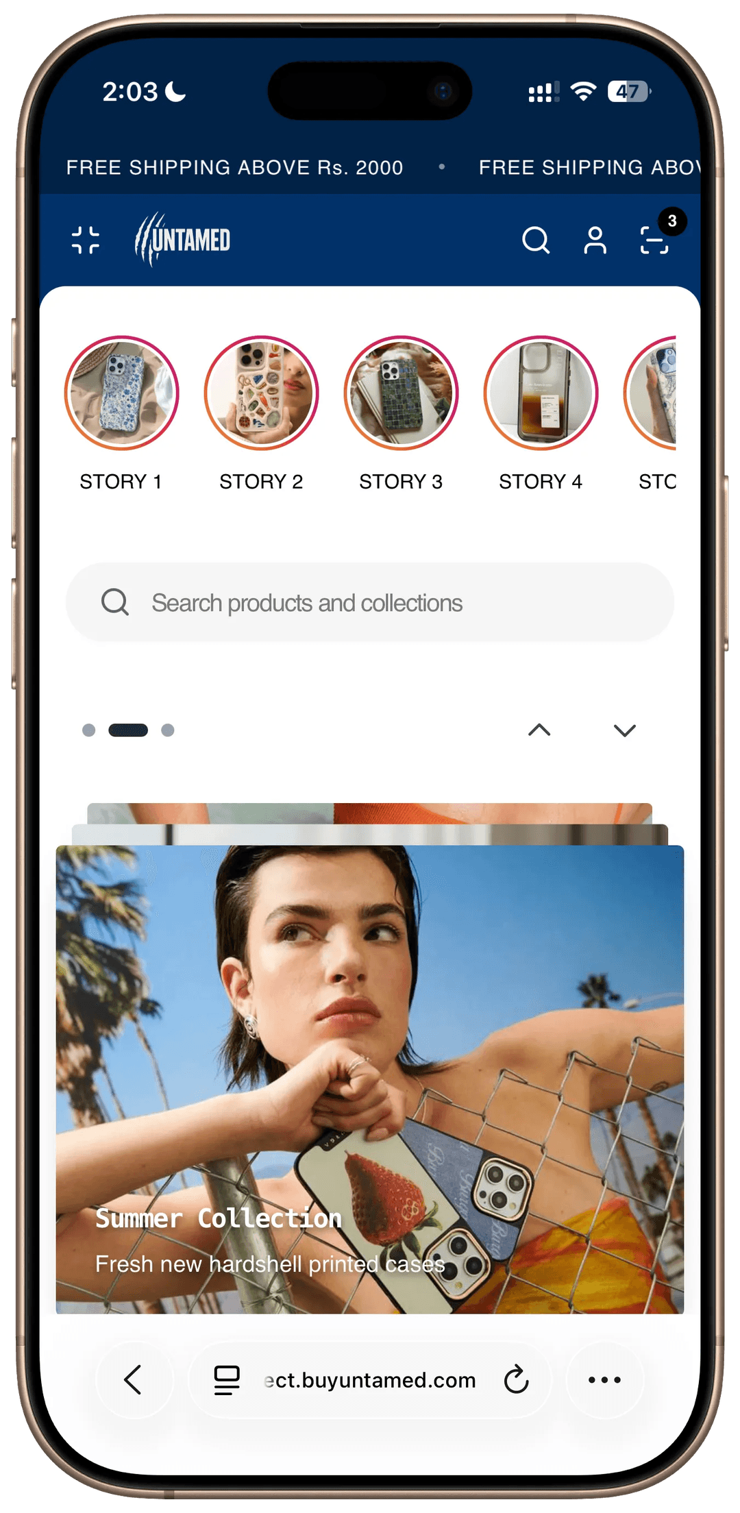 Instagram Stories Style Highlights
