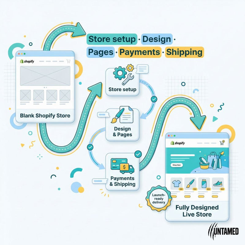 End-to-End Shopify Store Design & Setup
