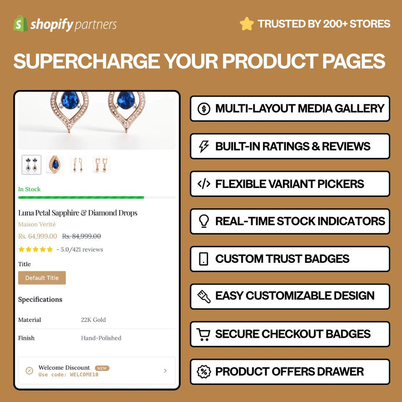 Jewel by Untamed - For Jewelery Stores