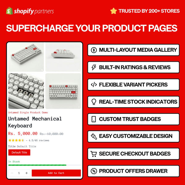 Unix by Untamed - For Single Product Stores