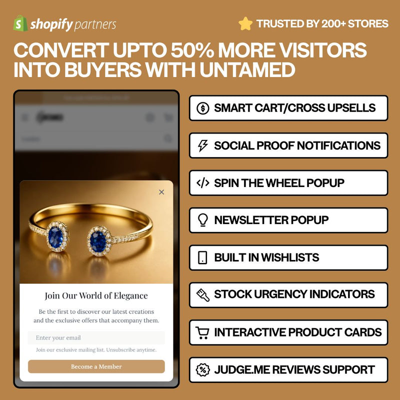Jewel by Untamed - For Jewelery Stores