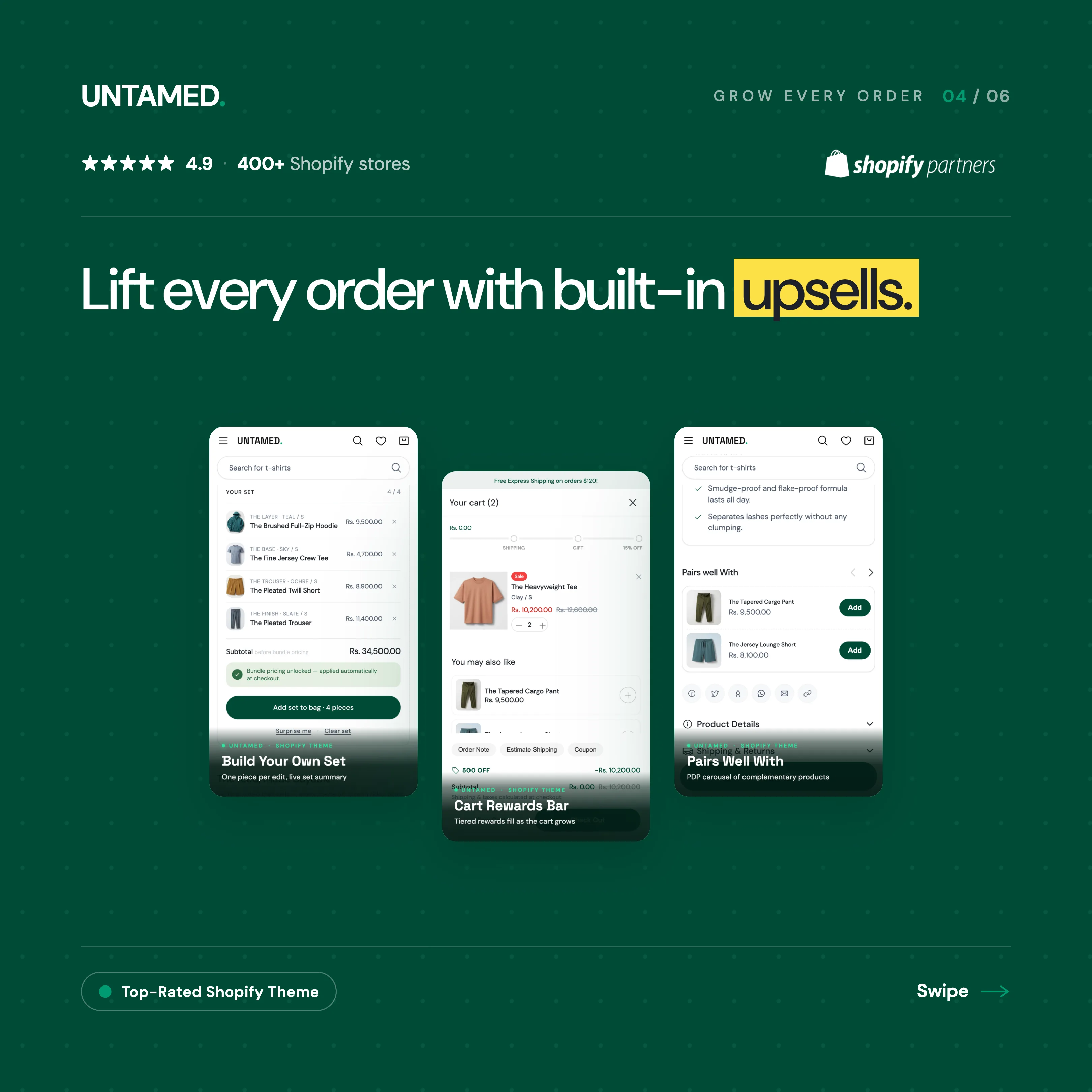 Untamed — made for your store, not adapted from a generic template